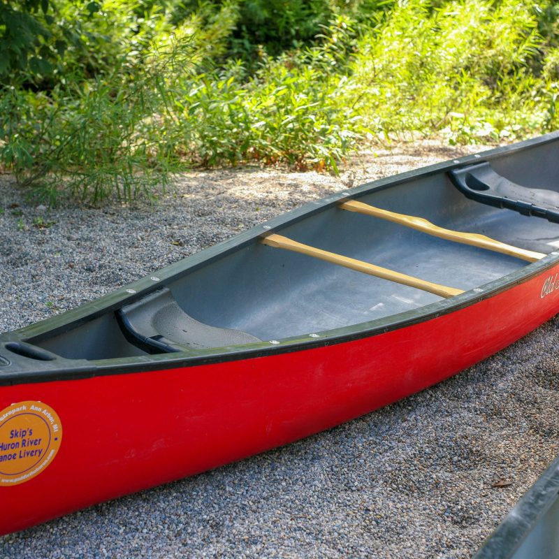 a boat sitting on top of a ramp